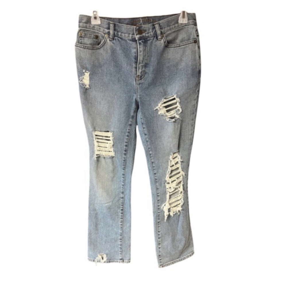 Ralph Lauren Jean Co‎ Distressed Jeans